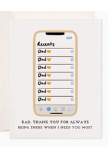 Bloomwolf Studio Dad Calls Card