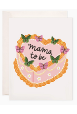 Bloomwolf Studio Mama to Be Cake Card
