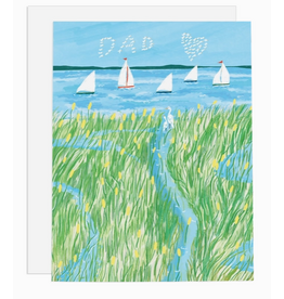 Ramus & Co Dad Marsh & Sailboats Card