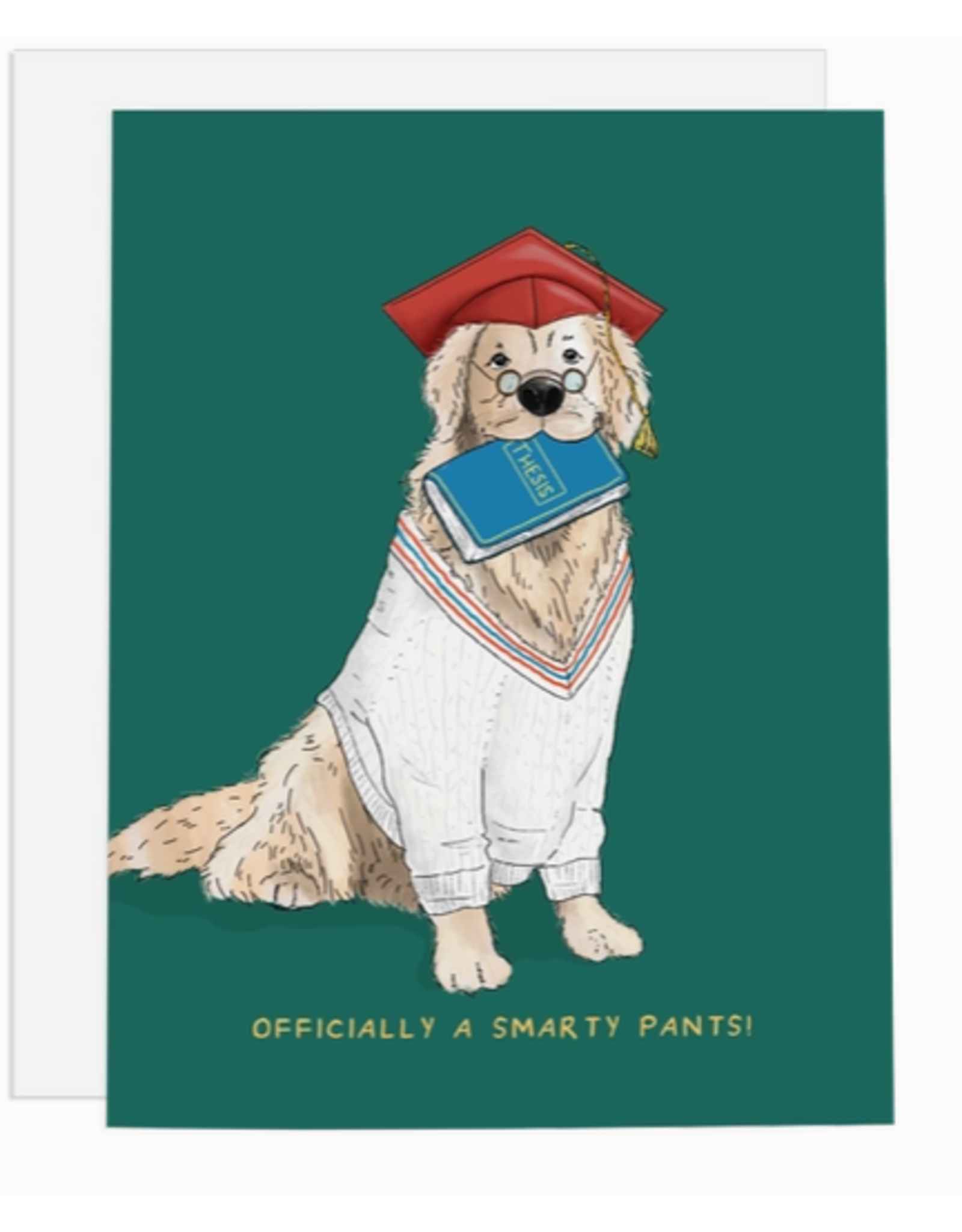 Ramus & Co Smarty Pants Golden Card