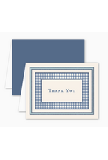Dogwood Hill Maison de FreDeRic Blue Thank You Card Boxed Set of 8