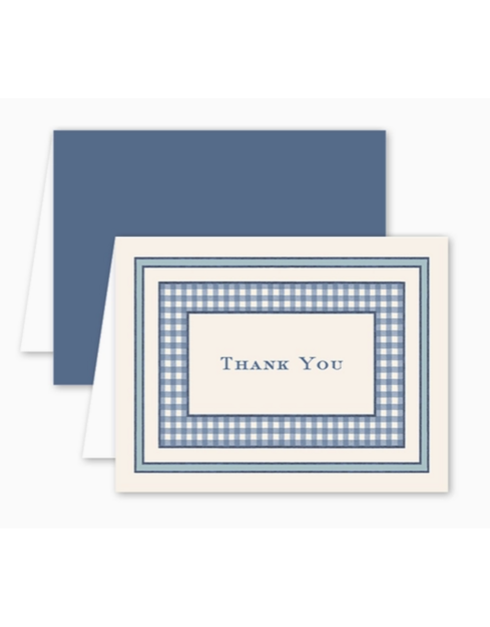 Dogwood Hill Maison de FreDeRic Blue Thank You Card