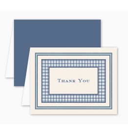 Dogwood Hill Maison de FreDeRic Blue Thank You Card