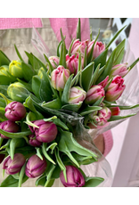 Junebug Easter Tulip Double Bouquet in Assorted Colors