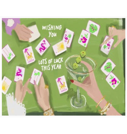 Rebecca Illustrated Mahjong Lots of Luck Card