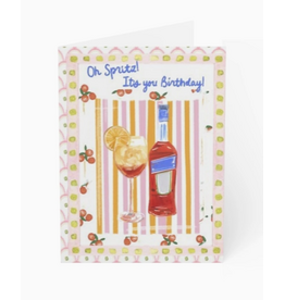 Rebecca Illustrated Oh Spritz Birthday Card