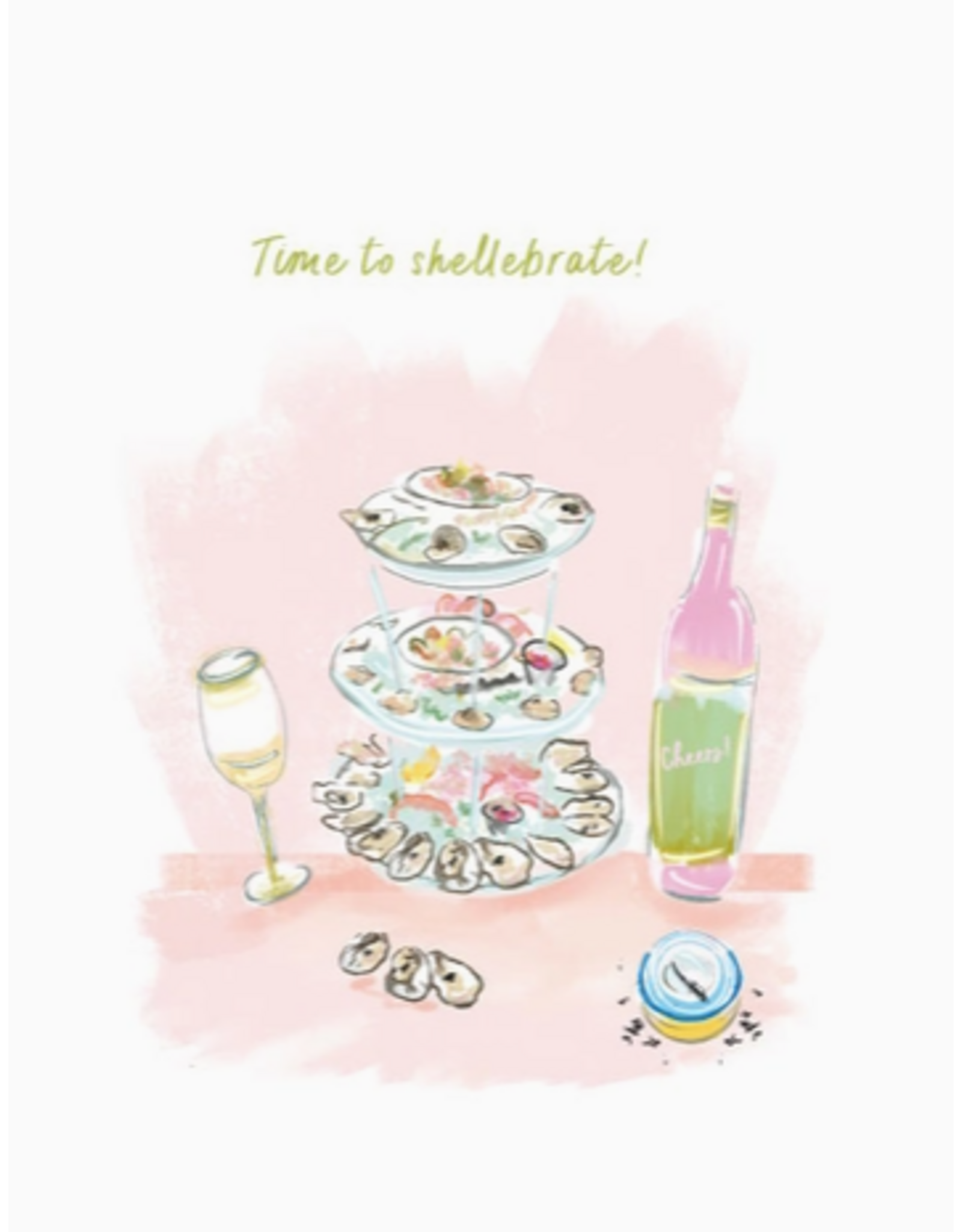 Rebecca Illustrated Time to Shellebrate Card