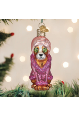 Spa Dog Ornament
