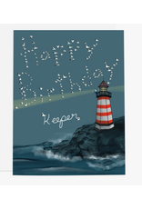 Ramus & Co Happy Birthday Lighthouse Keeper Card
