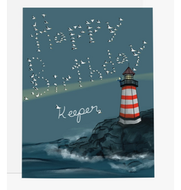 Ramus & Co Happy Birthday Lighthouse Keeper Card