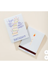One and Only Paper Big Birthday Matchbook