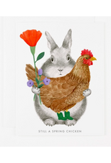Dear Hancock Spring Chicken Birthday Card