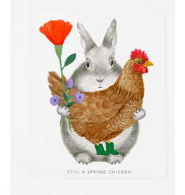 Dear Hancock Spring Chicken Birthday Card