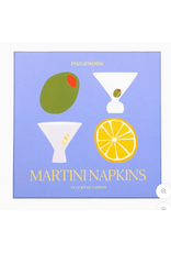 Piecework Puzzles Martini Cocktail Napkins - Set of 4