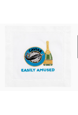 August Morgan Easily Amused Cocktail Napkin - Set of 4