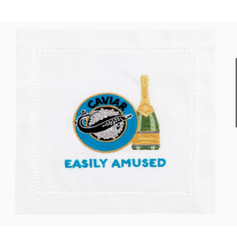 August Morgan Easily Amused Cocktail Napkin - Set of 4