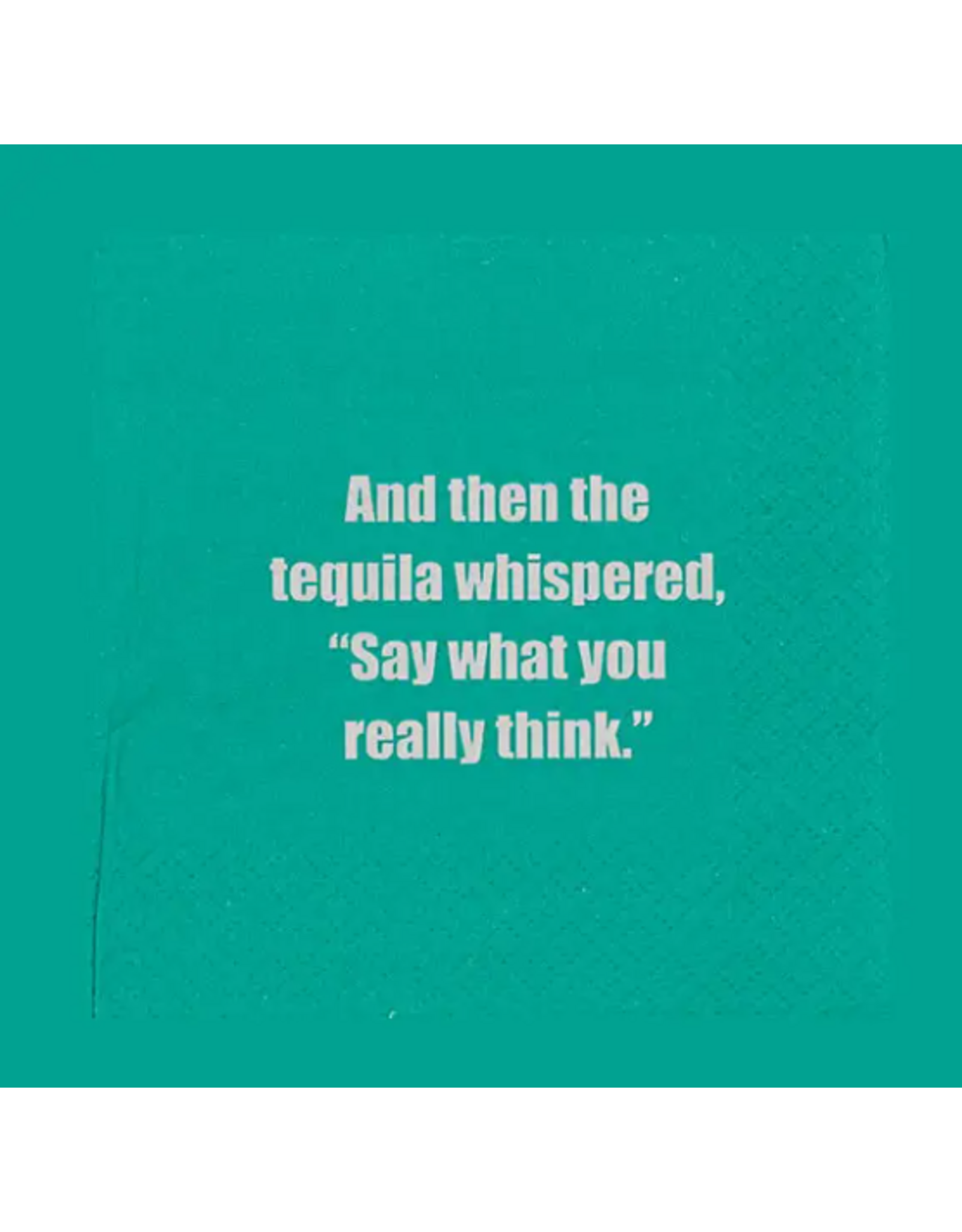 Mary Phillips Designs Tequila Whispered Cocktail Napkins