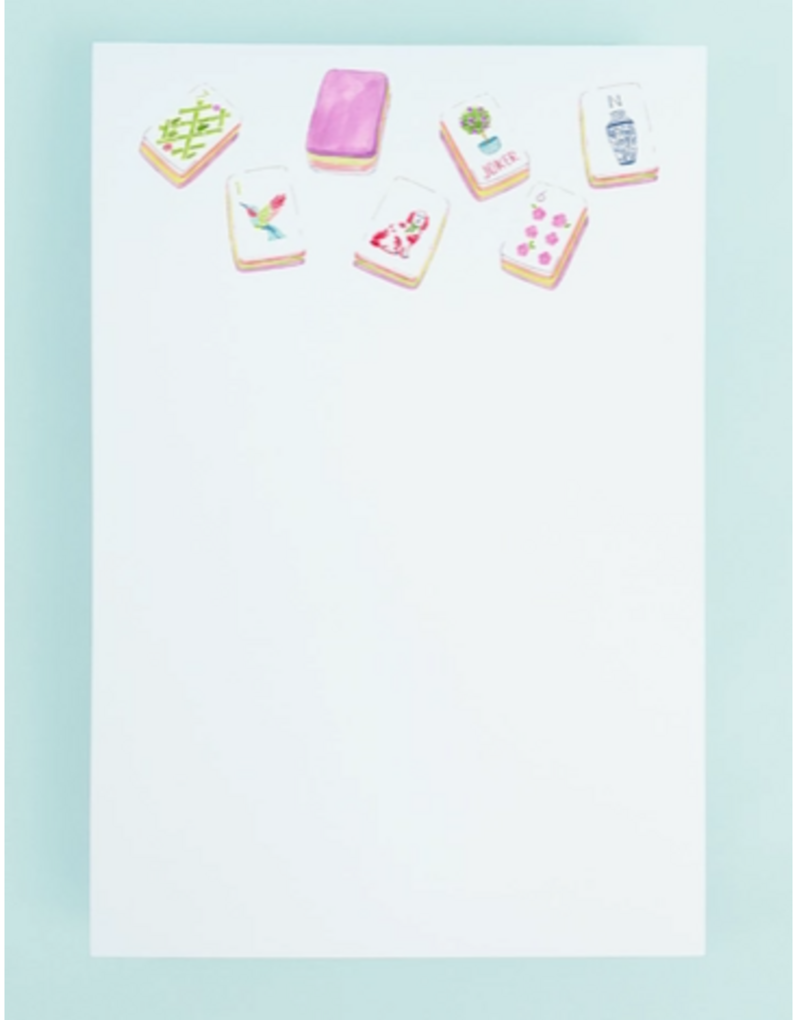 Taylor Paladino Mahjong Tiles Notepad