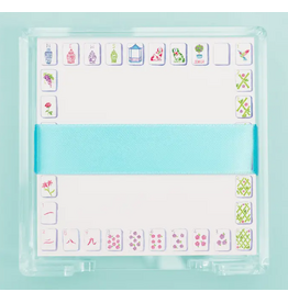 Taylor Paladino 4" x 4" Mahjong Border Desk Set