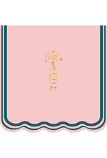 Emergency Confetti Yay Champagne Cocktail Napkins in Pink