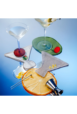 Piecework Puzzles Martini Cocktail Napkins - Set of 4