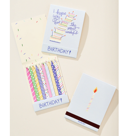 One and Only Paper Big Birthday Matchbook
