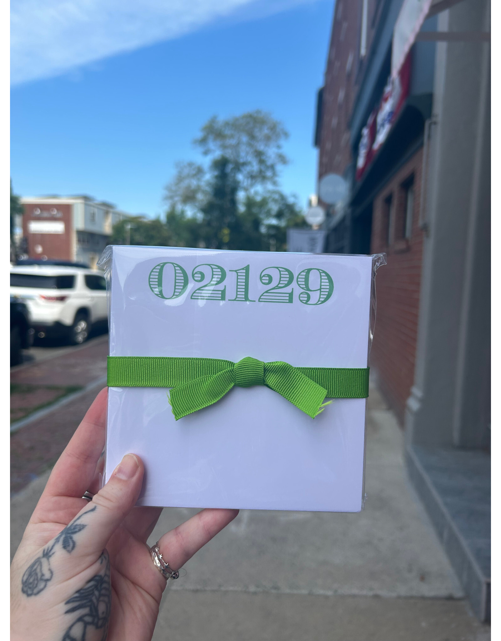 Donovan Designs 02129 Chubbie Notepad in Green