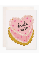 Bloomwolf Studio Bride to Be Cake Card