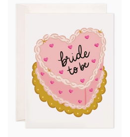 Bloomwolf Studio Bride to Be Cake Card