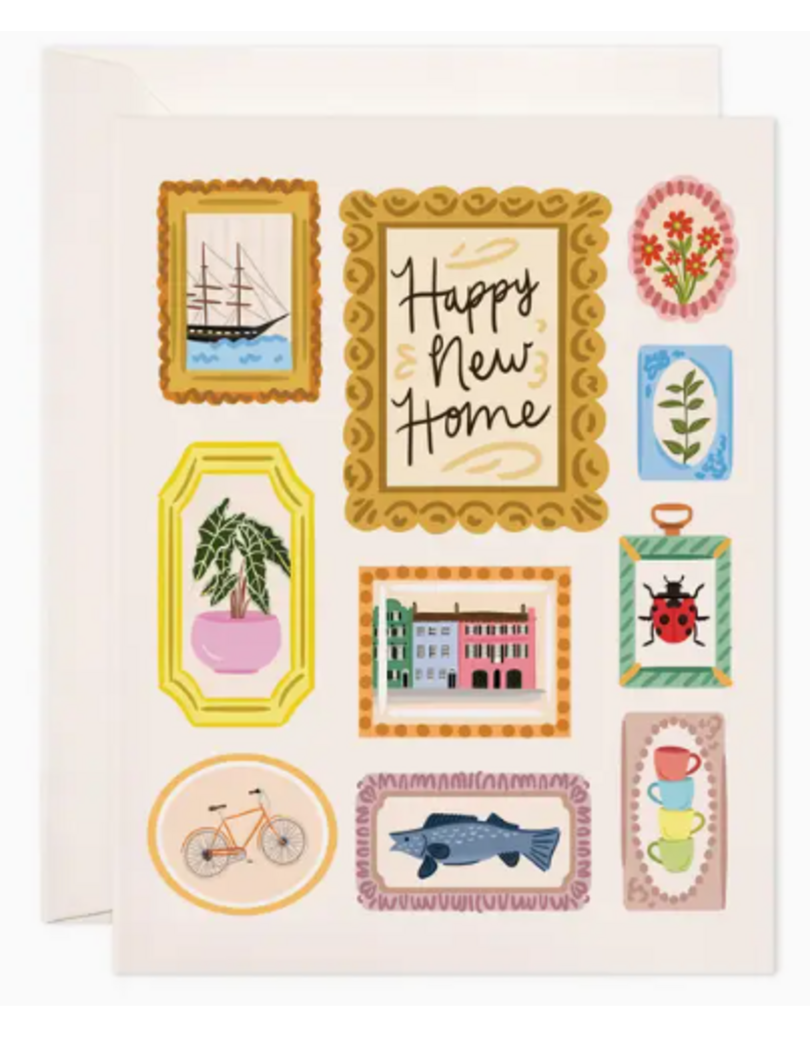 Bloomwolf Studio New Home Frames Card