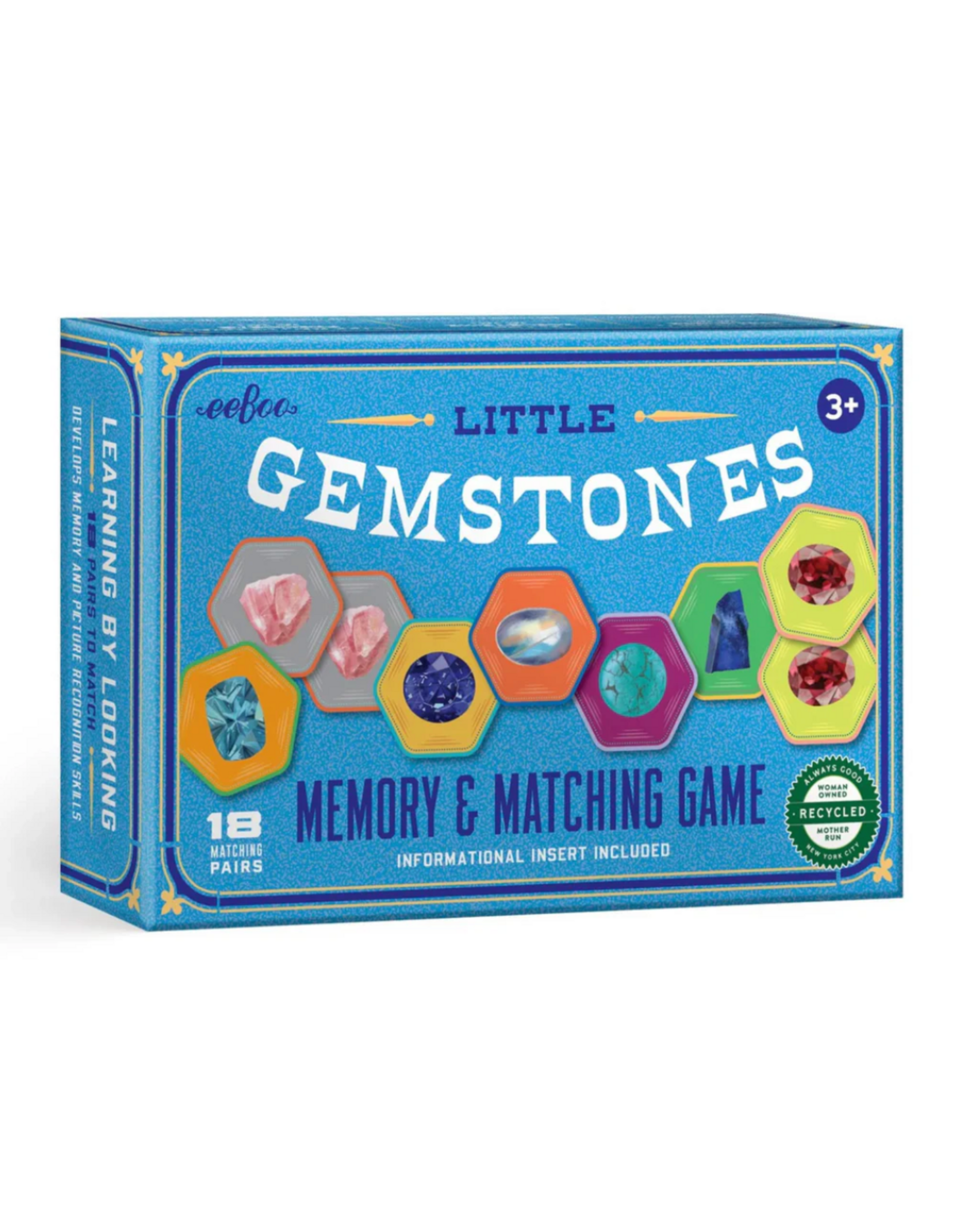 eeBoo Gemstones Matching Game