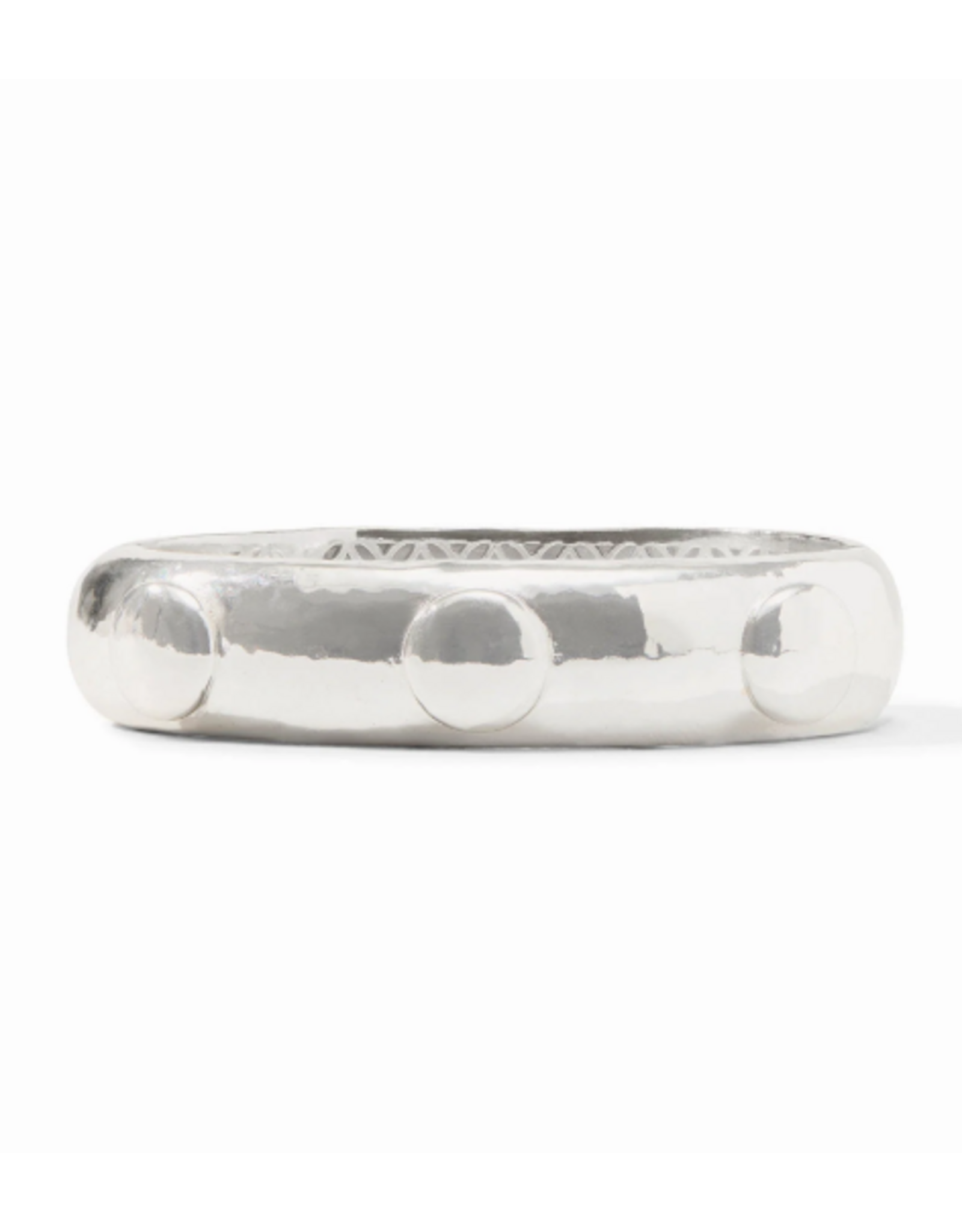 Julie Vos Solara Hinge Bangle in Silver by Julie Vos