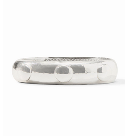 Julie Vos Solara Hinge Bangle in Silver by Julie Vos
