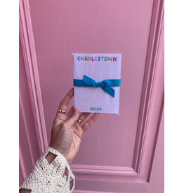 Donovan Designs Mini Charlestown Blue Rainbow Notepad