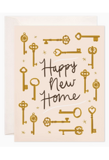 Bloomwolf Studio Happy New Home Key Card