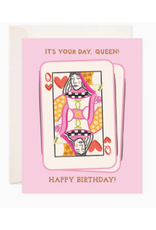 Bloomwolf Studio Your Day Queen Birthday Card