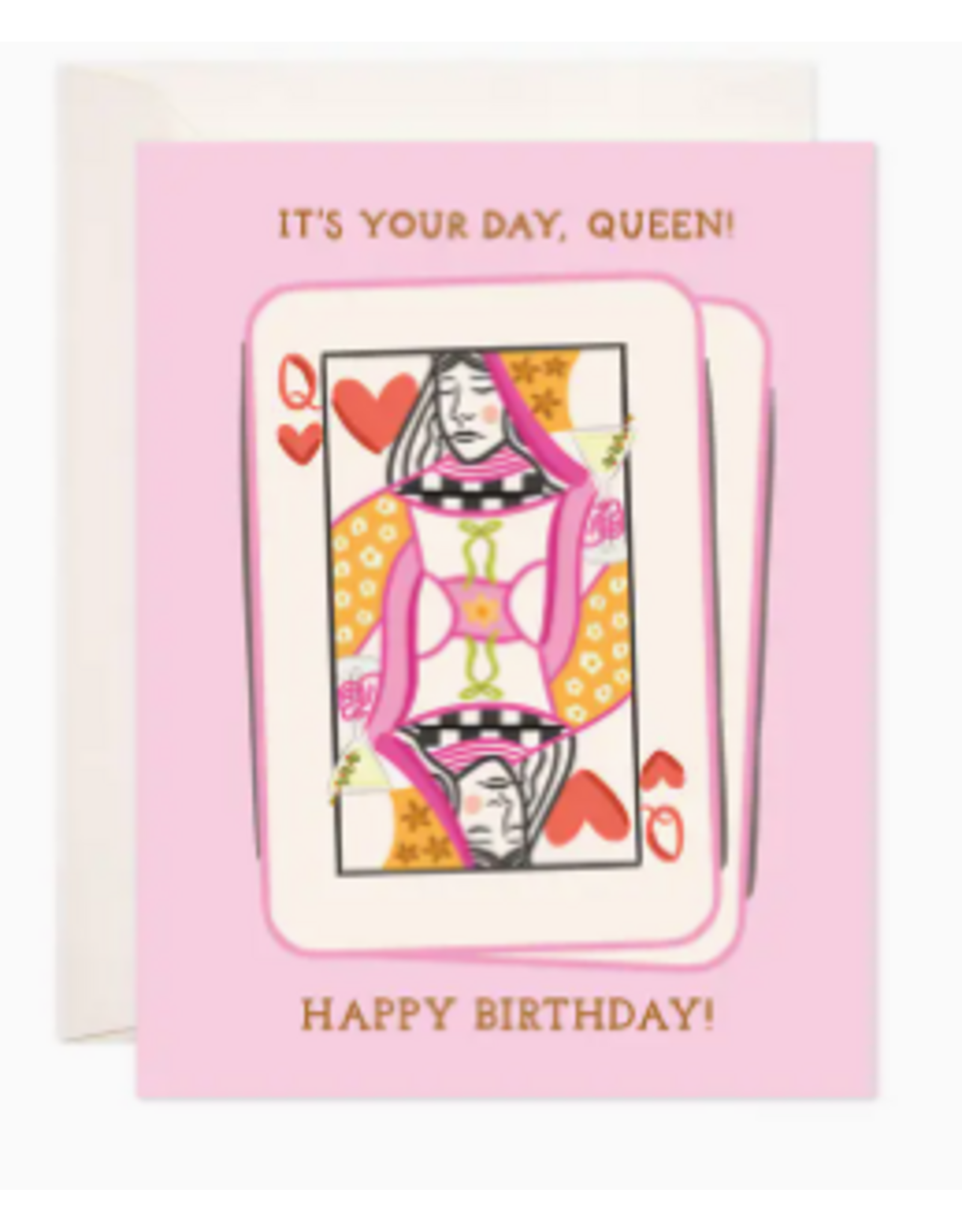Bloomwolf Studio Your Day Queen Birthday Card