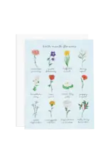 Ramus & Co Birth Month Flowers Card