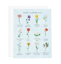 Ramus & Co Birth Month Flowers Card