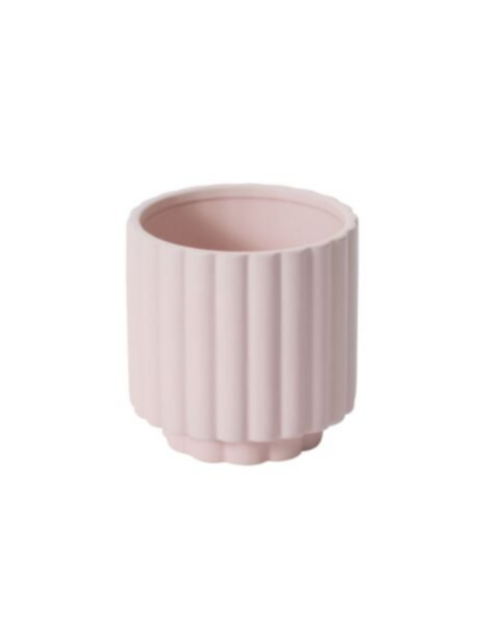 Decor Shop at Junebug Carmen Pot in Light Pink 4.5"x 4.5"