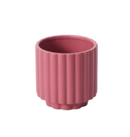 Decor Shop at Junebug Carmen Pot in Medium Pink 4.5"x 4.5"