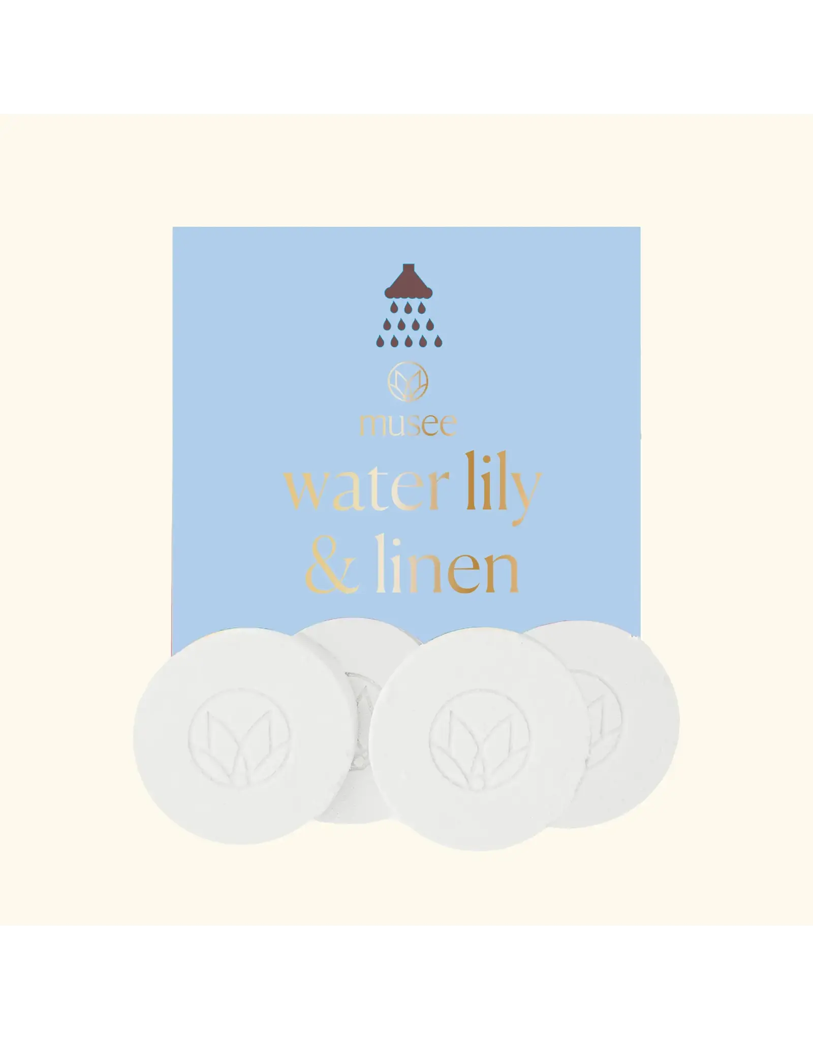 Musee Water Lily & Linen Shower Steamer