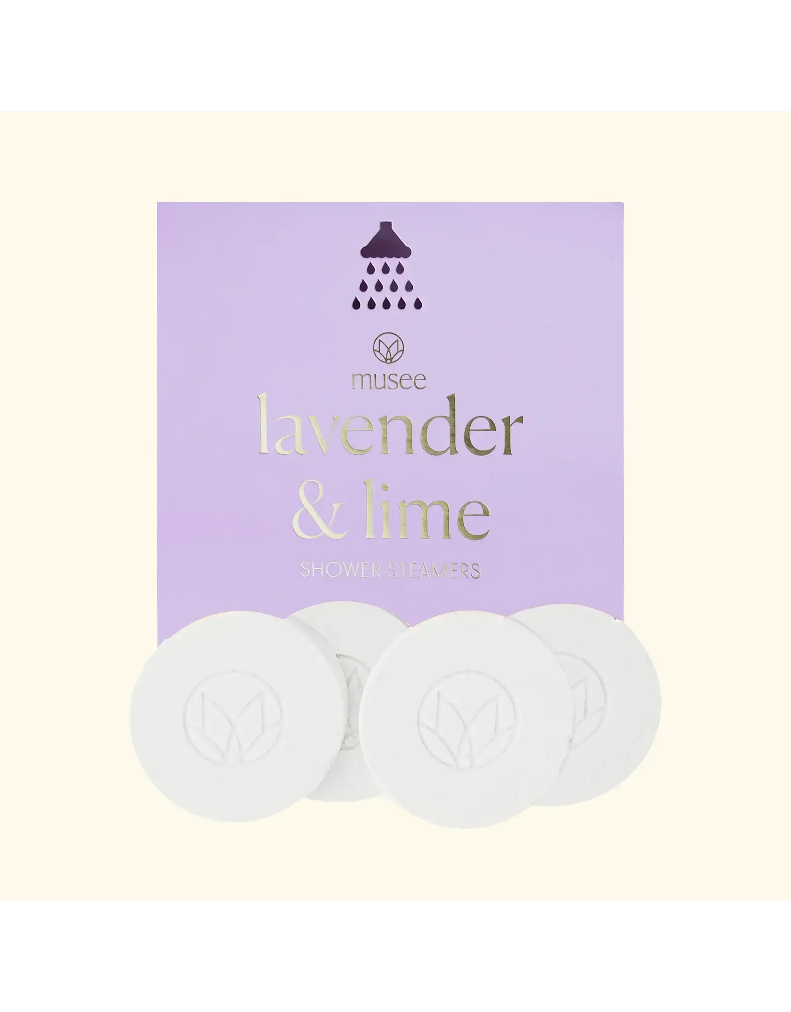 Musee Lavender & Lime Shower Steamer