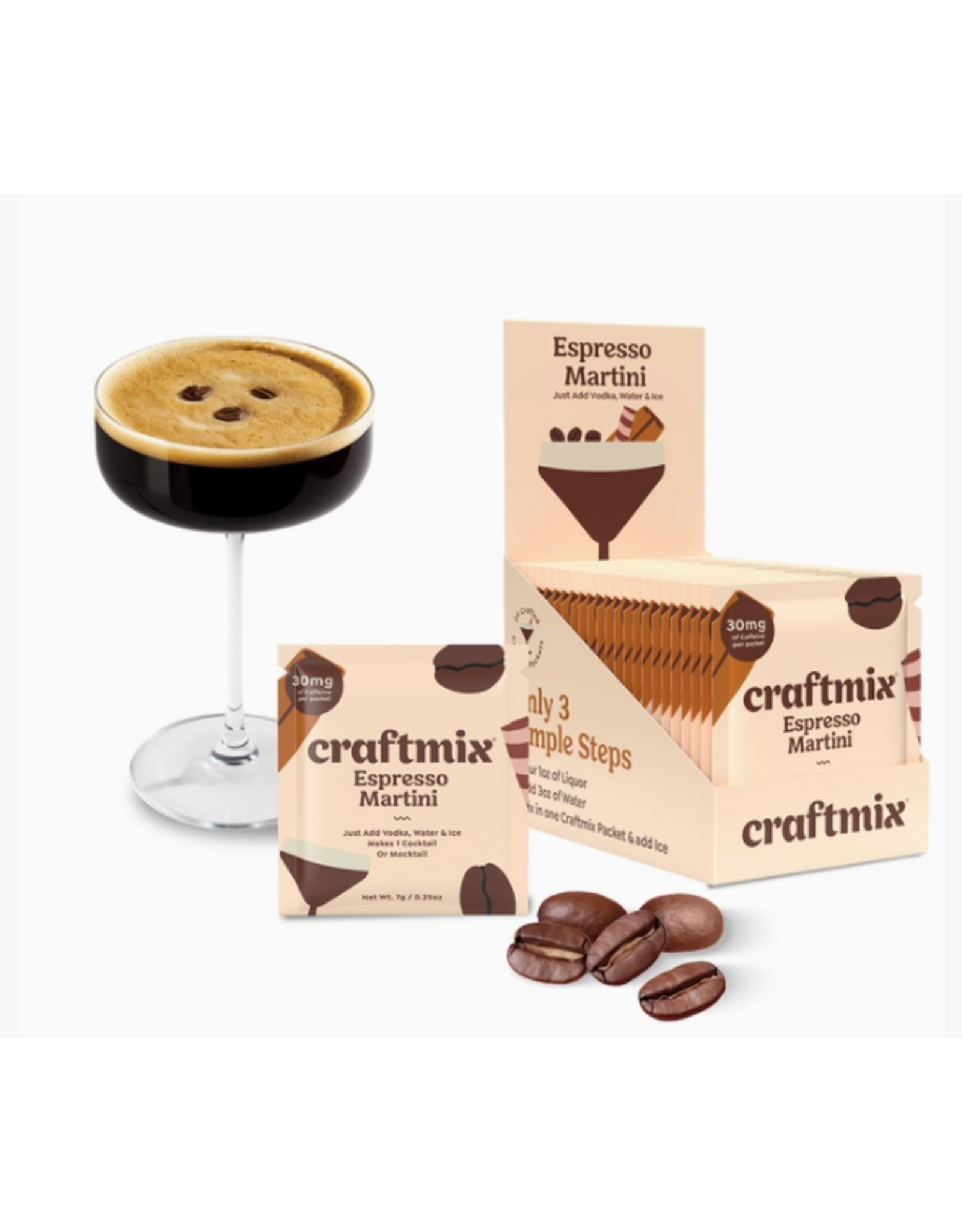 Craftmix Espresso Martini Cocktail Mixer - Single