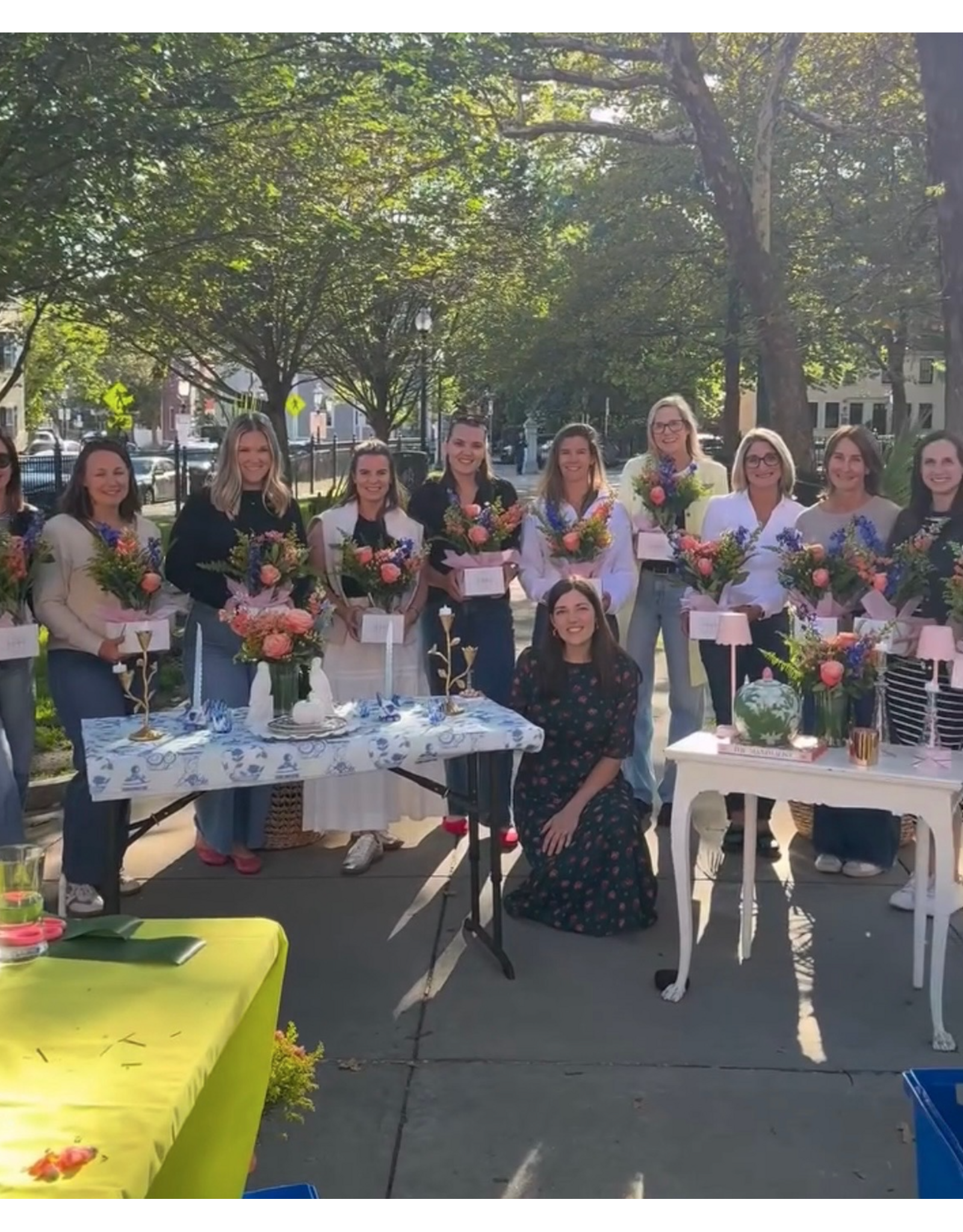 Flower Arranging Class in the Training Field - September 19th