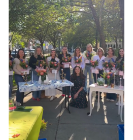 Flower Arranging Class in the Training Field - September 19th