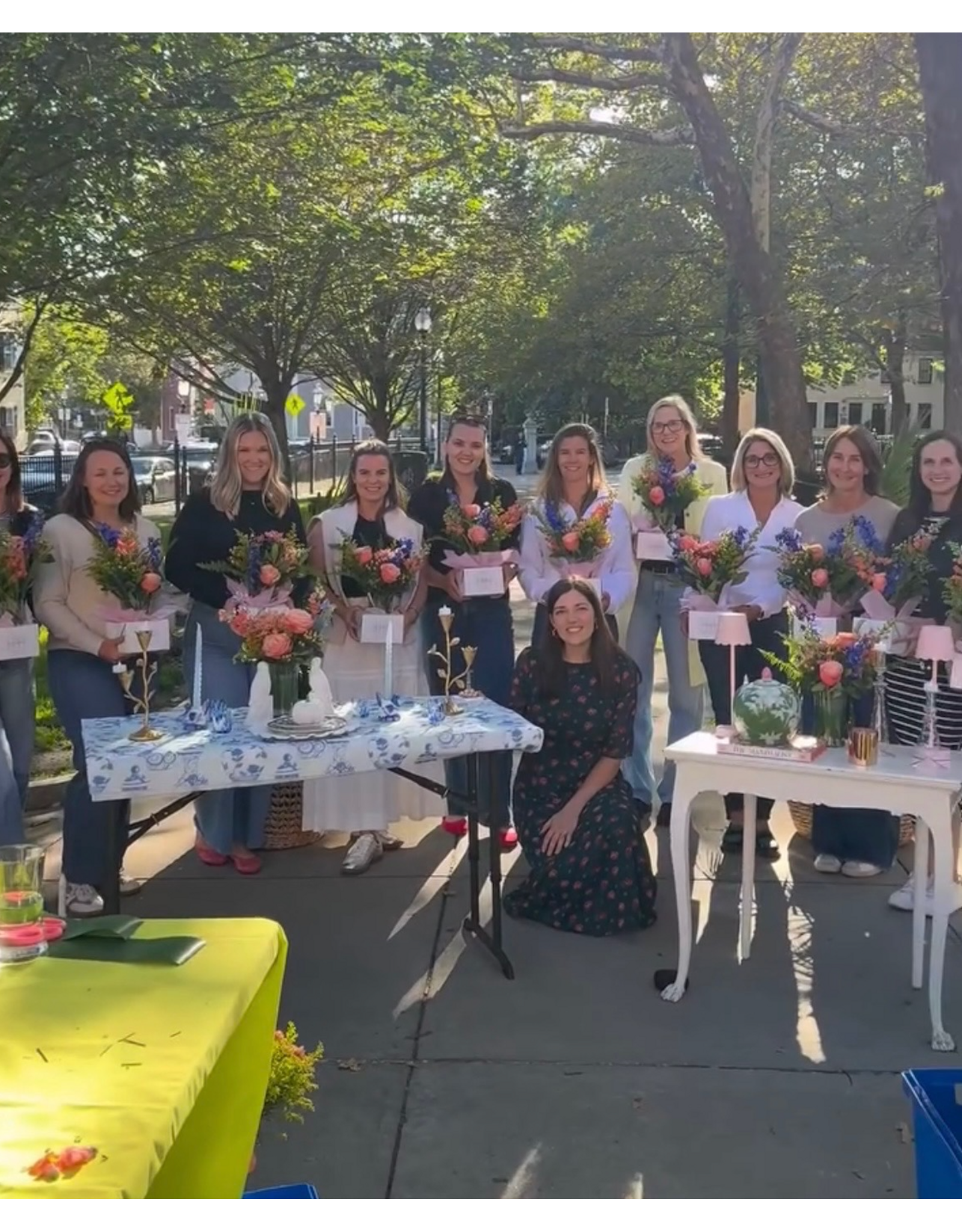 Flower Arranging Class in the Training Field - September 19th