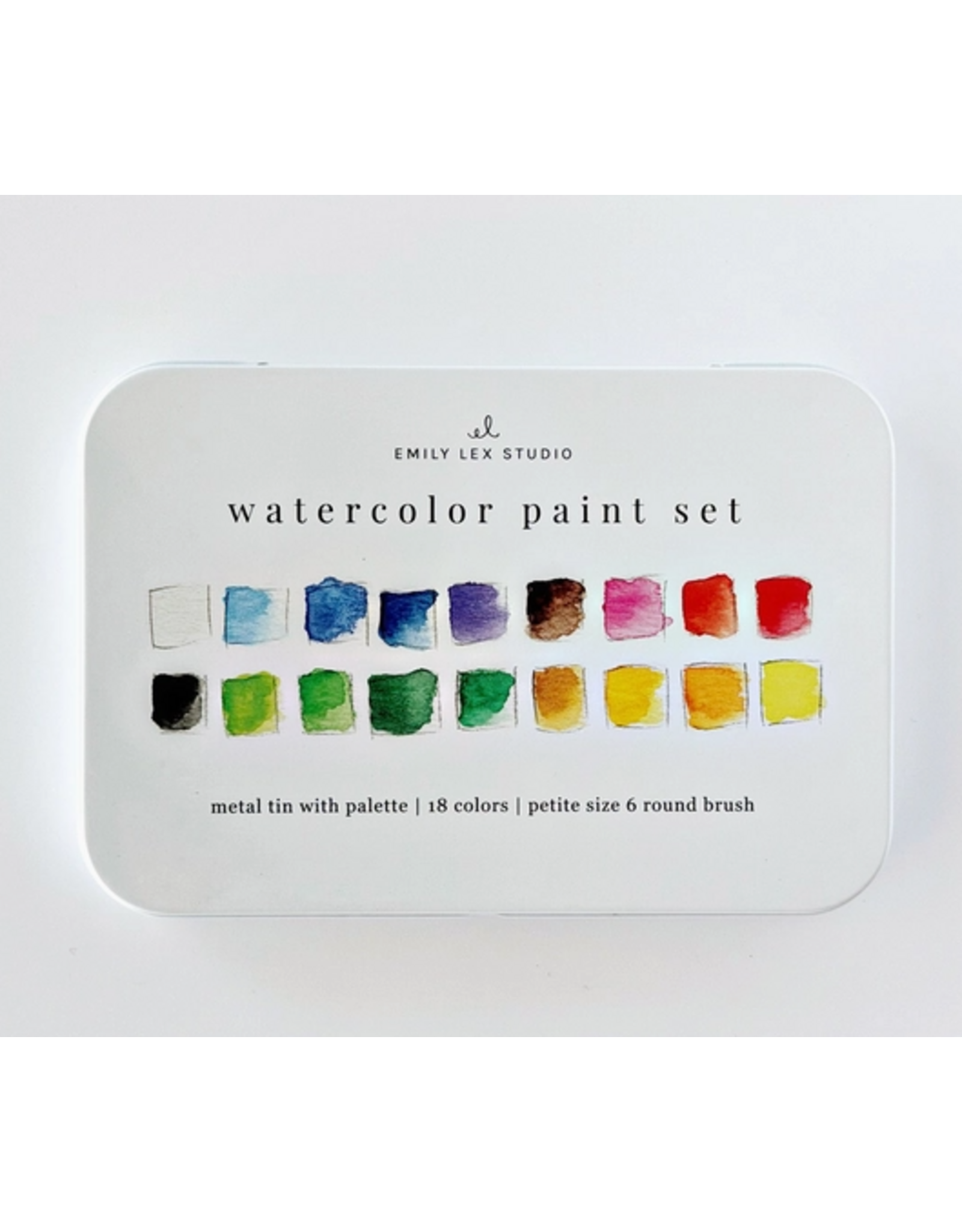 Emily Lex Studio Watercolor Paint Set - White Box