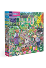 eeBoo French Flower Garden Puzzle