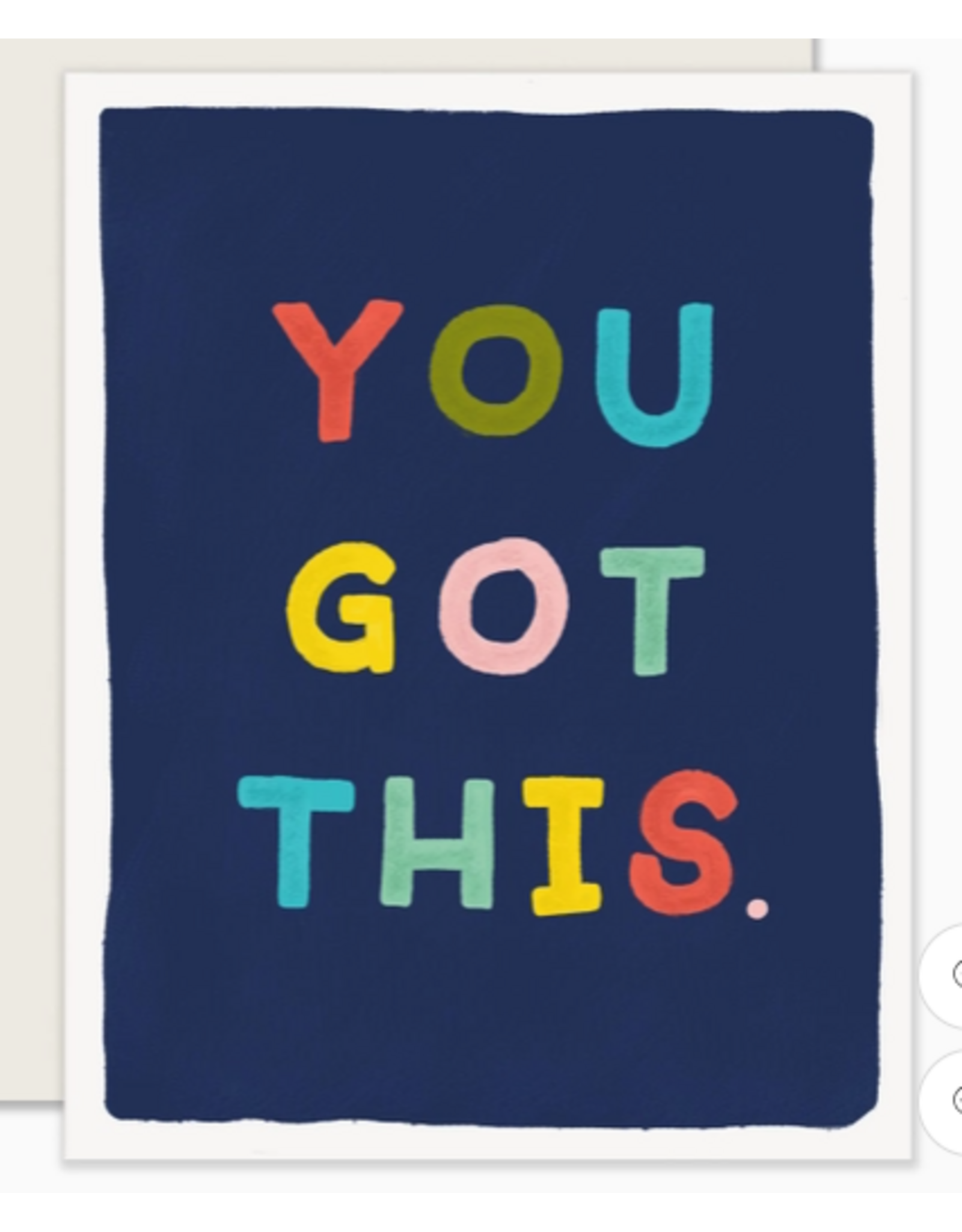 Slightly Stationery You Got This Card